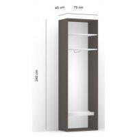 DULAP LEX 75-240-45 D GRI/DAST/R